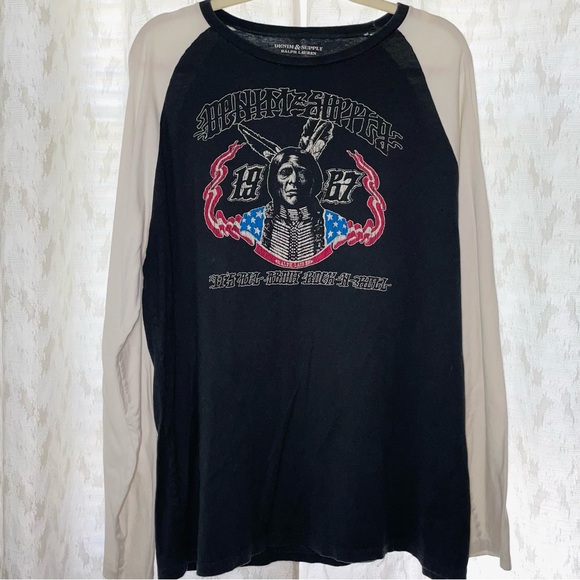 Denim & Supply Ralph Lauren Other - Denim & Supply Ralph Lauren - Baseball Tee